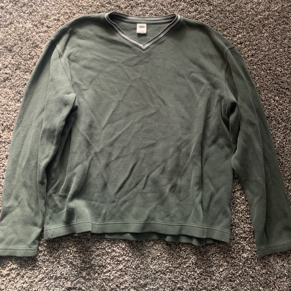 Green sweater from Old Navy